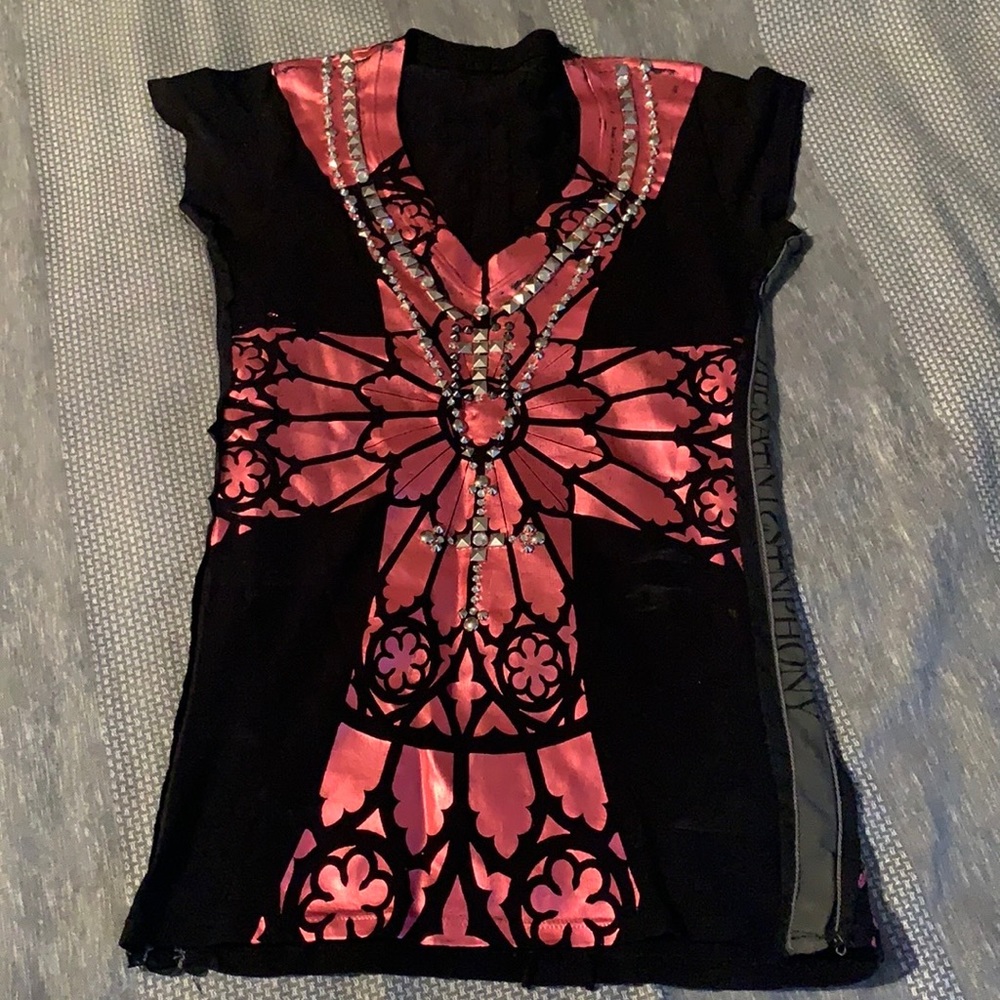 The Saint Sinphony Woman’s t-shirt.